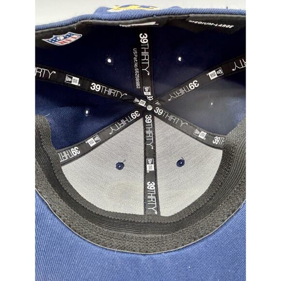 Brand New St Louis Rams 39thirty Fitted Cap Baseball Hat Size Medium-Large - Picture 9 of 12